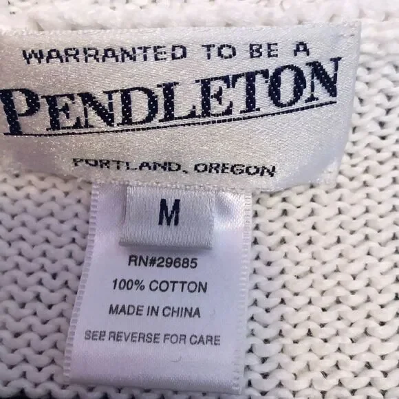 Pendleton sweater sz M